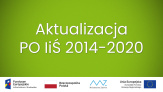 Aktualizacja PO IiŚ 2014-2020