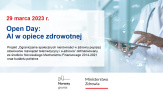 Open Day: AI w opiece zdrowotnej - webinarium