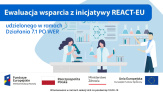 Raport: Ewaluacja wsparcia z inicjatywy REACT-EU udzielonego w ramach Działania 7.1 PO WER