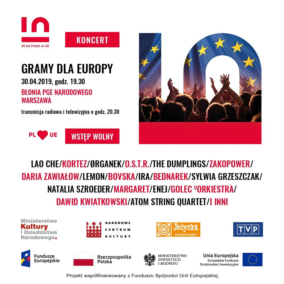 Na obrazku informacje o godzinie rozpoczęcia, partnerach akcji i atrakcjach