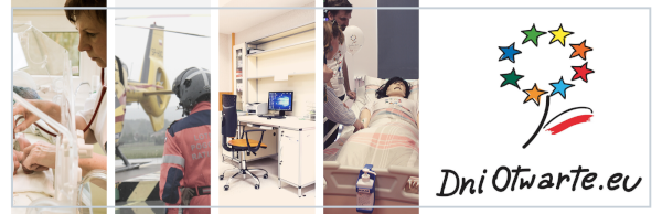 Na grafice kolaż czterech zdjęć od Beneficjent&oacute;w i logo akcji Dni Otwartych Funduszy Europejskich